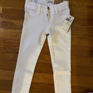 Classic White Slim-Fit Jeans